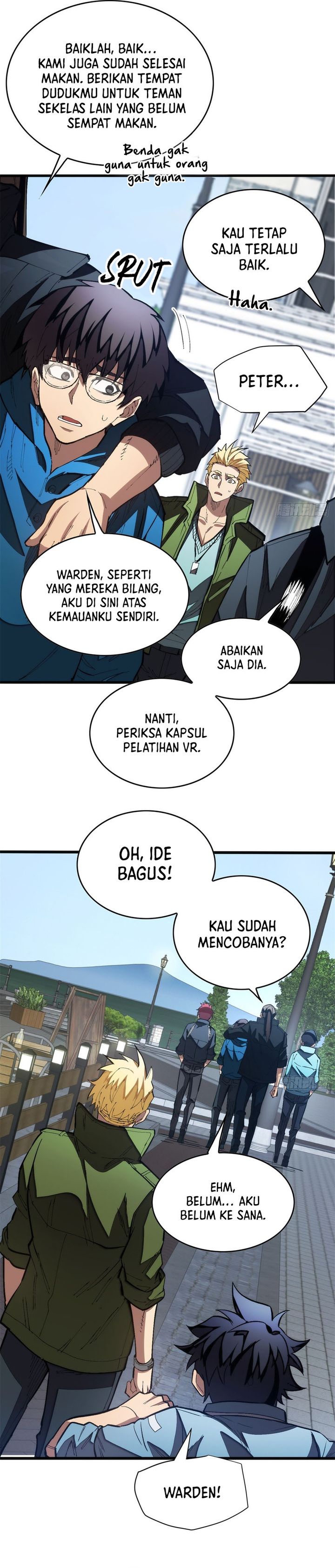 Extraordinary World?! Me… A Vampire?! Chapter 24 Bahasa Indonesia