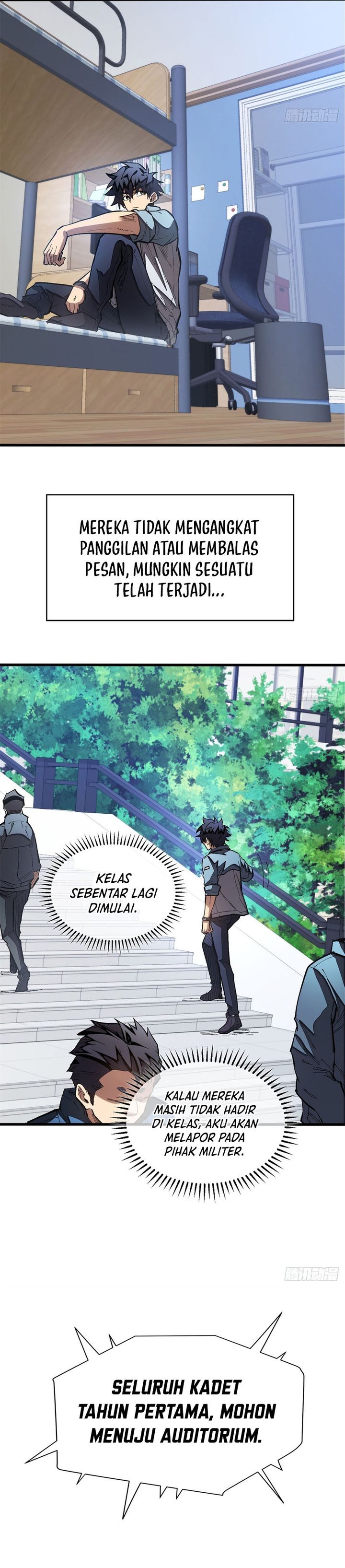 Extraordinary World?! Me… A Vampire?! Chapter 24 Bahasa Indonesia