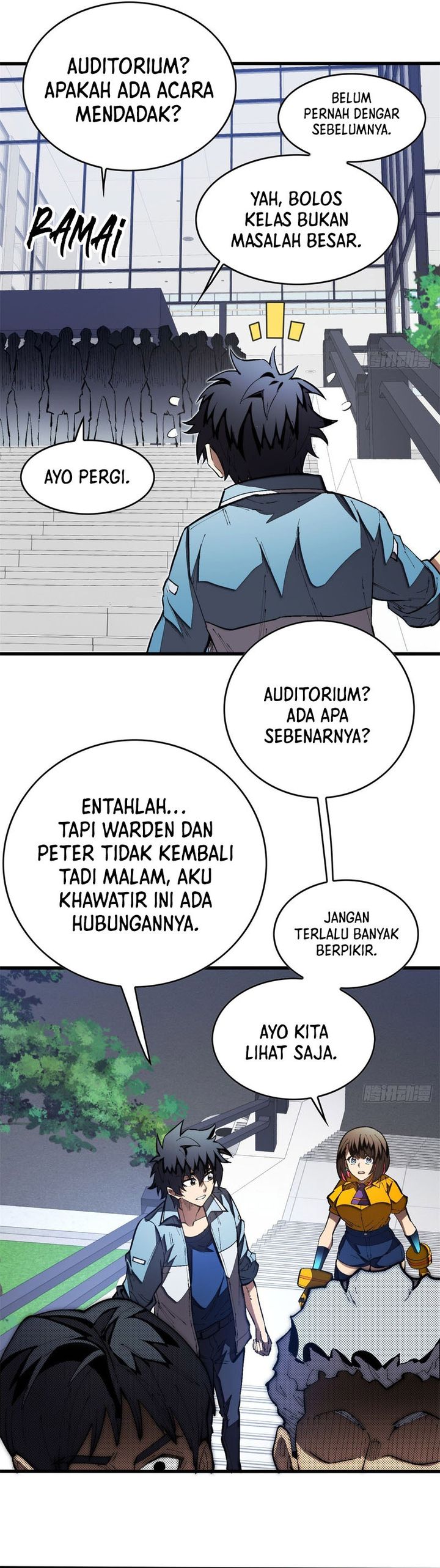 Extraordinary World?! Me… A Vampire?! Chapter 24 Bahasa Indonesia