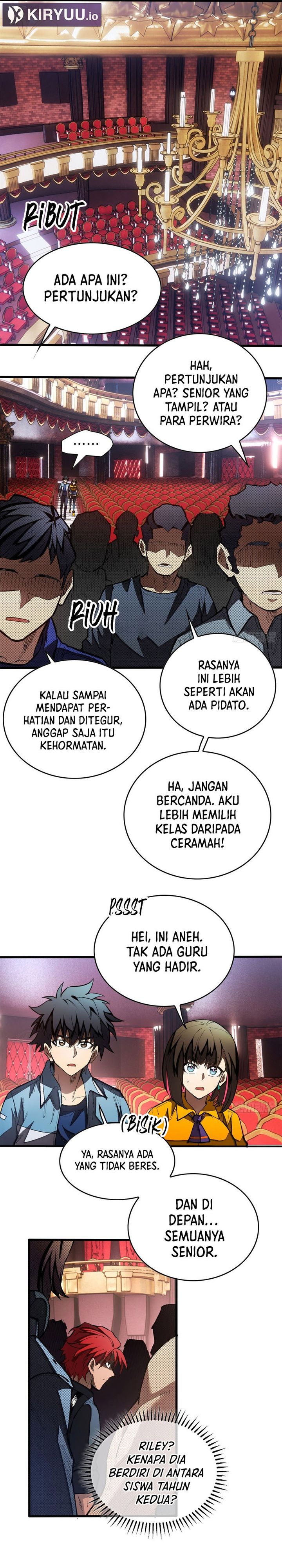Extraordinary World?! Me… A Vampire?! Chapter 24 Bahasa Indonesia