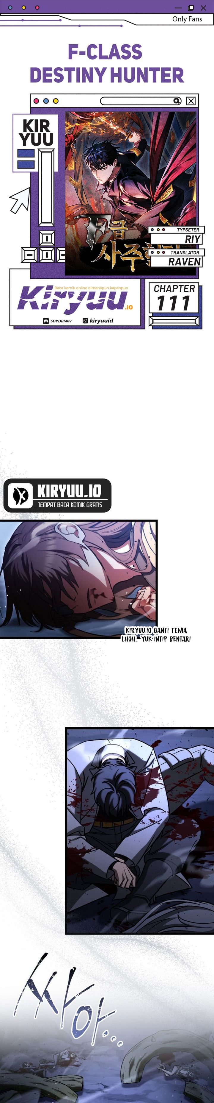 F-Class Destiny Hunter Chapter 111 Bahasa Indonesia