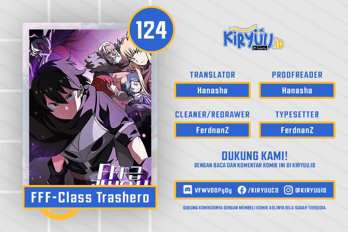 FFF-Class Trashero Chapter 124 Bahasa Indonesia