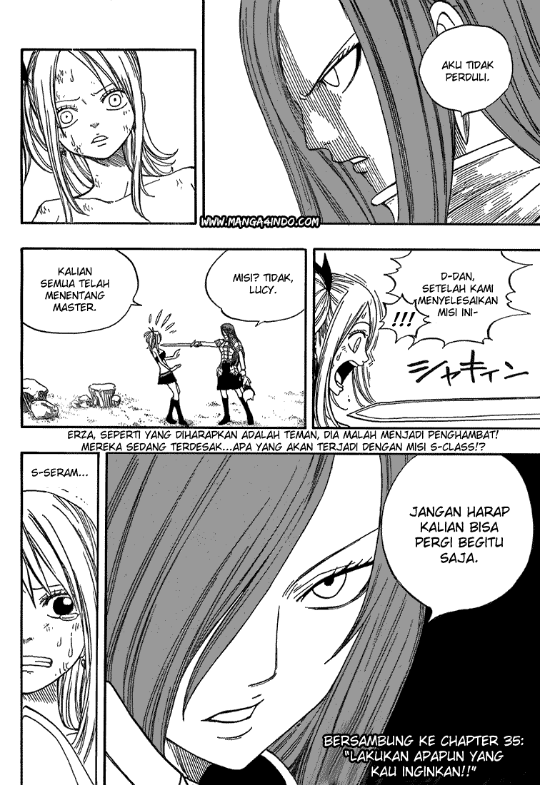 Fairy Tail Chapter 34 Bahasa Indonesia