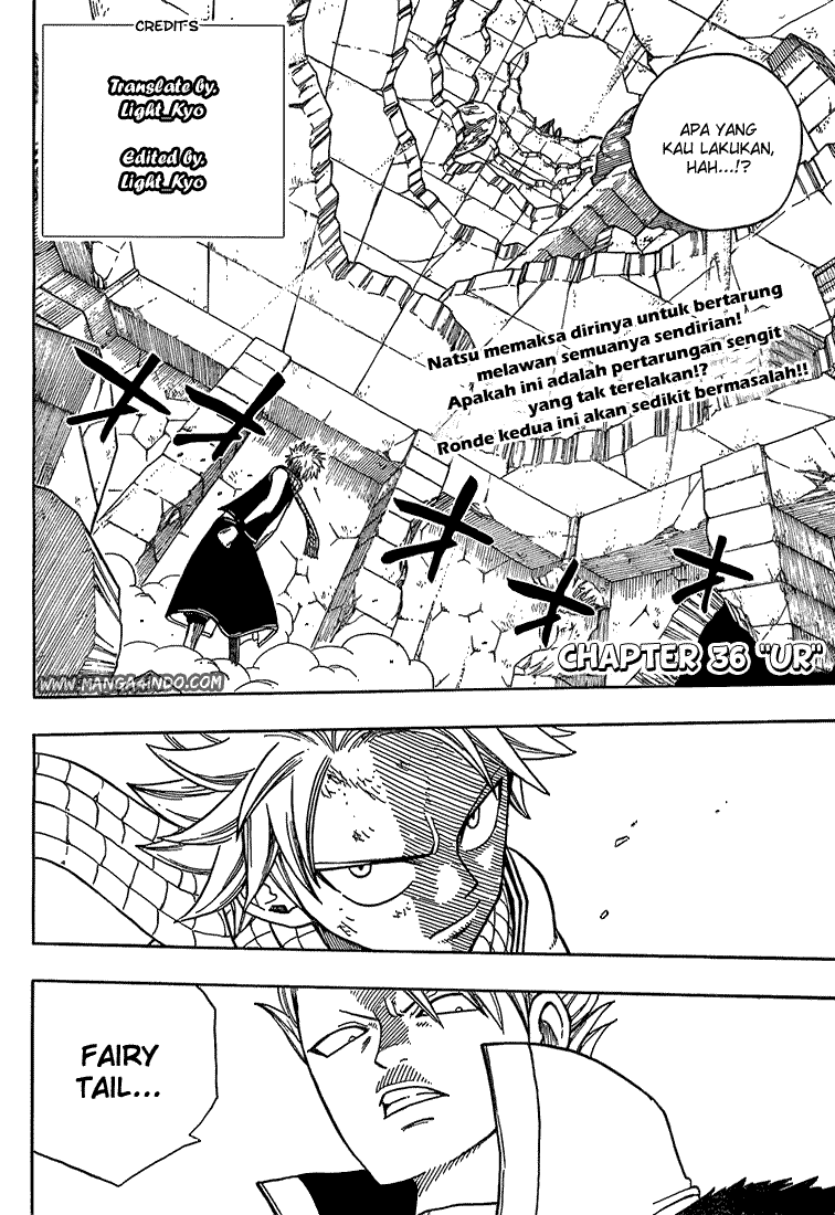 Fairy Tail Chapter 36 Bahasa Indonesia