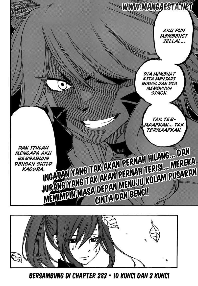 Fairy Tail Chapter 281 Bahasa Indonesia