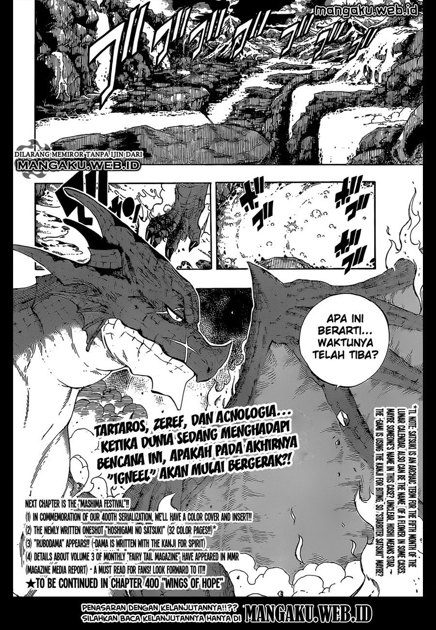 Fairy Tail Chapter 399 Bahasa Indonesia