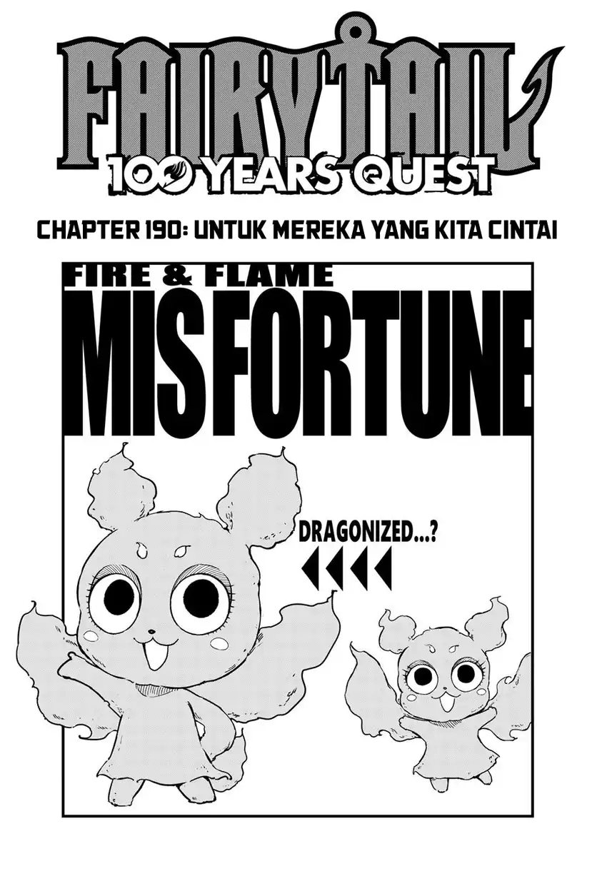 Fairy Tail: 100 Years Quest chapter 190