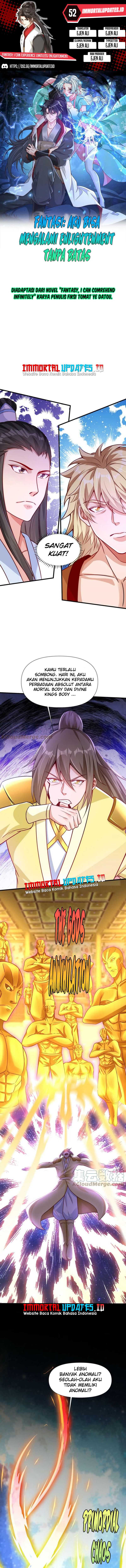 Fantasy: I Can Experience Limitless Enlightenment chapter 52