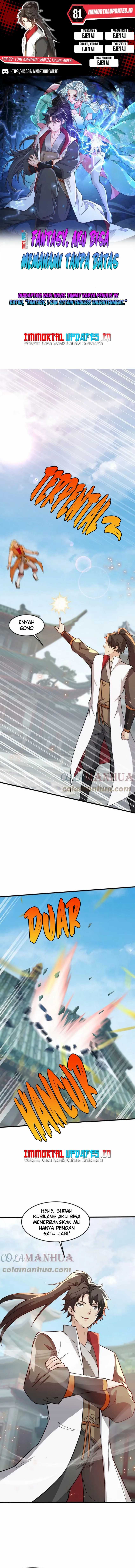Fantasy: I Can Experience Limitless Enlightenment chapter 81