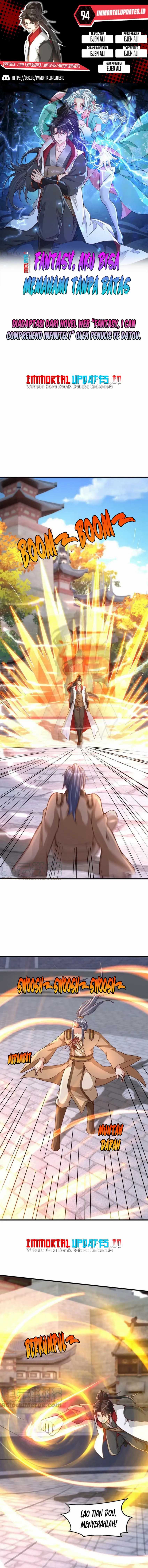 Fantasy: I Can Experience Limitless Enlightenment chapter 94