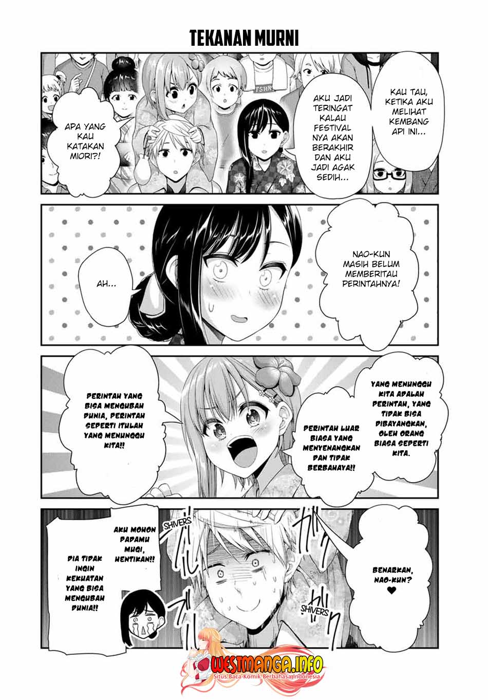 Fechippuru ~ Bokura no Junsuina Koi Chapter 100 Bahasa Indonesia