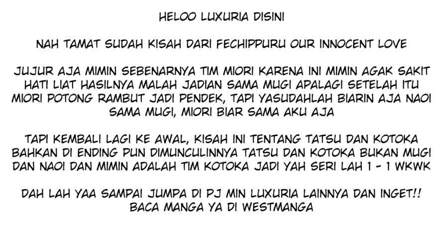 Fechippuru ~ Bokura no Junsuina Koi chapter 145