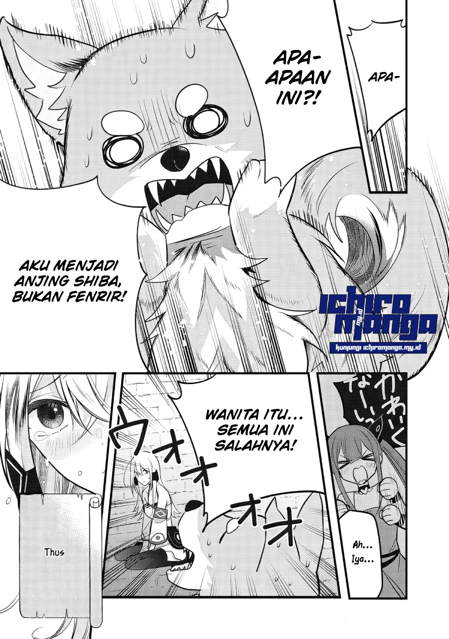 Fenrir ni Tensei shita Hazu ga Dou Mitemo Shiba Inu – Shiba Inu (Saikyou) ni Natta Ore, Mofumofu sare Nagara Kami e to Nariagaru chapter 1