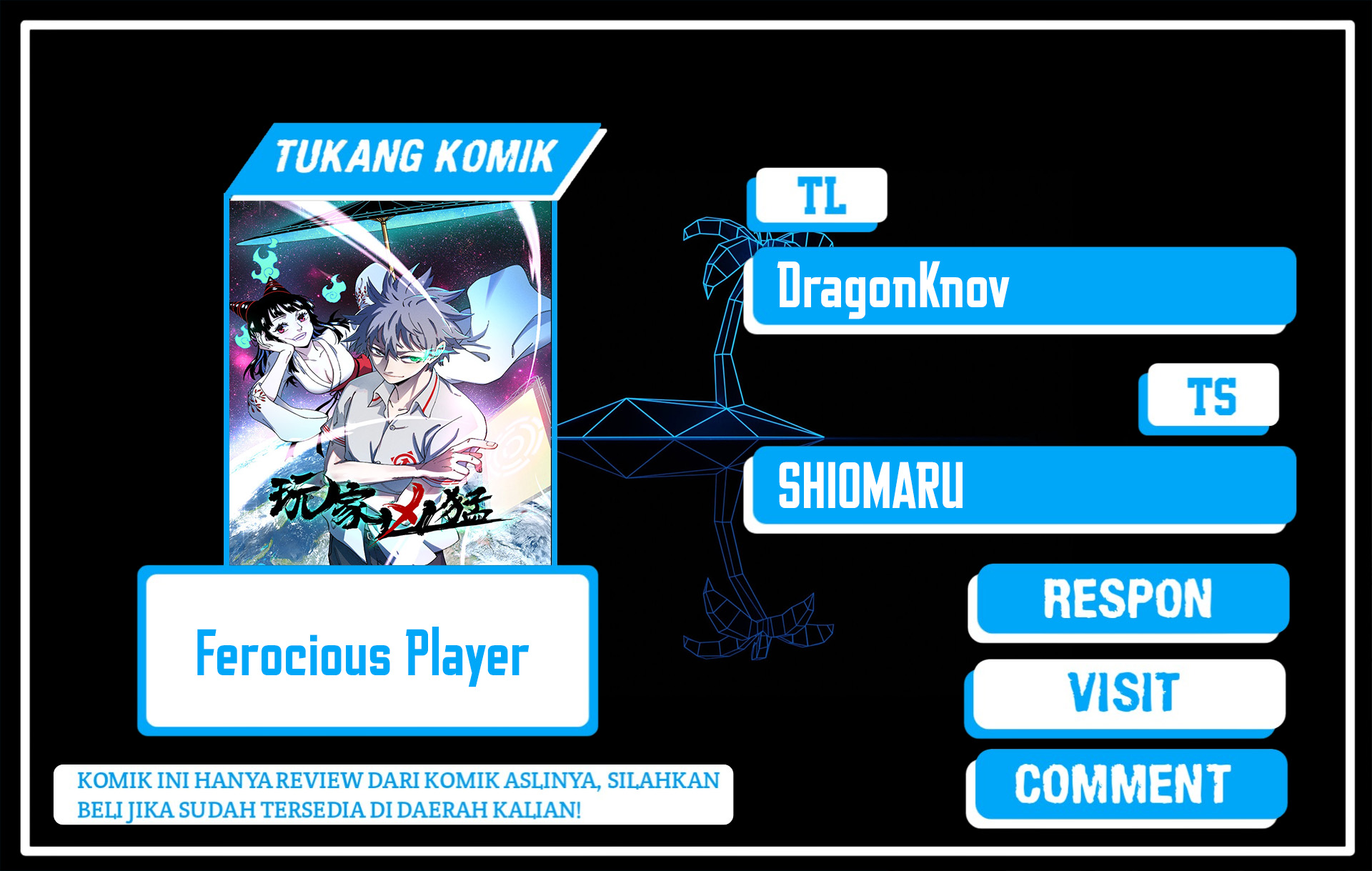 Ferocious Player Chapter 01 Bahasa Indonesia