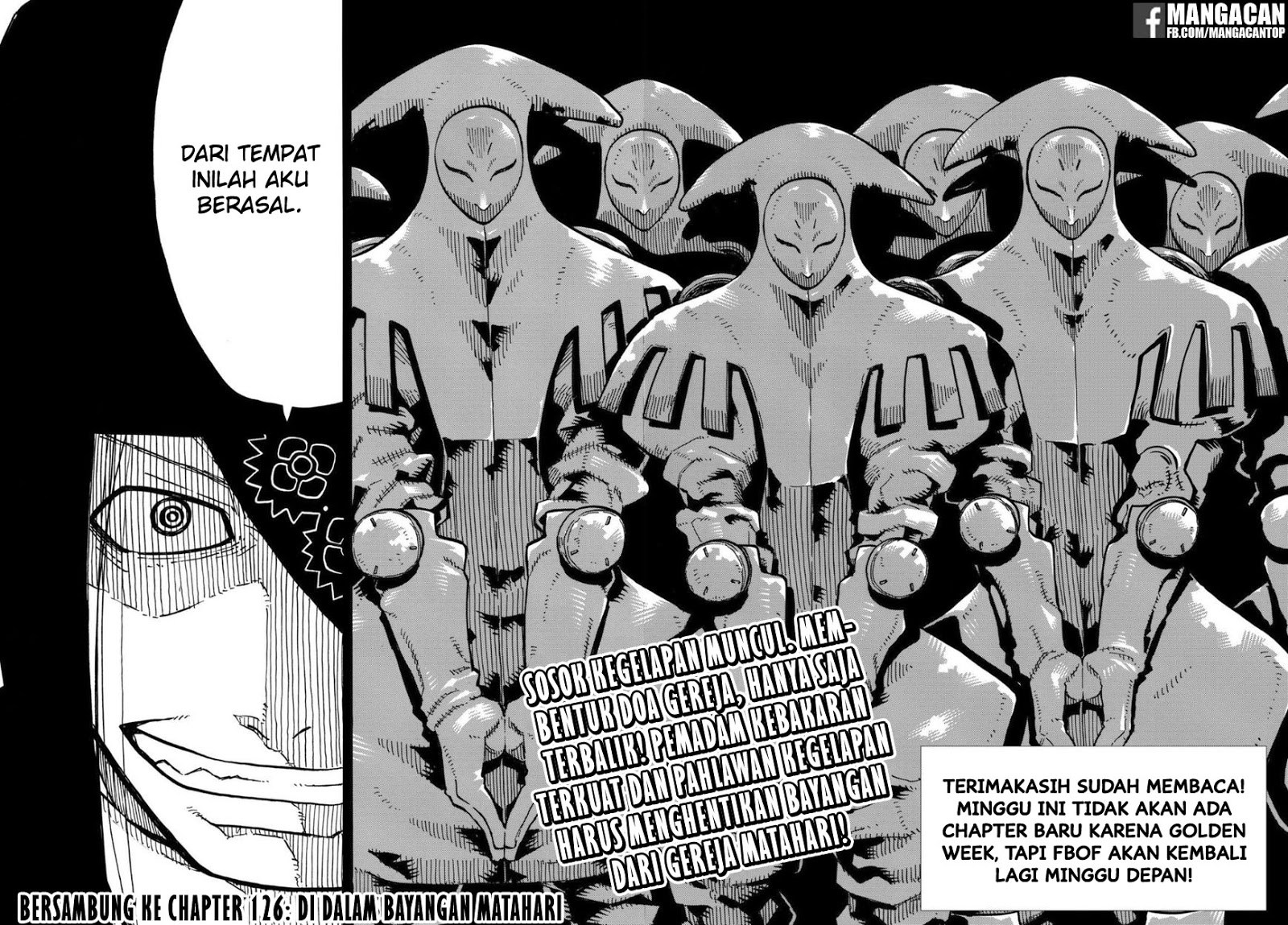 Fire Brigade of Flame Chapter 125 Bahasa Indonesia