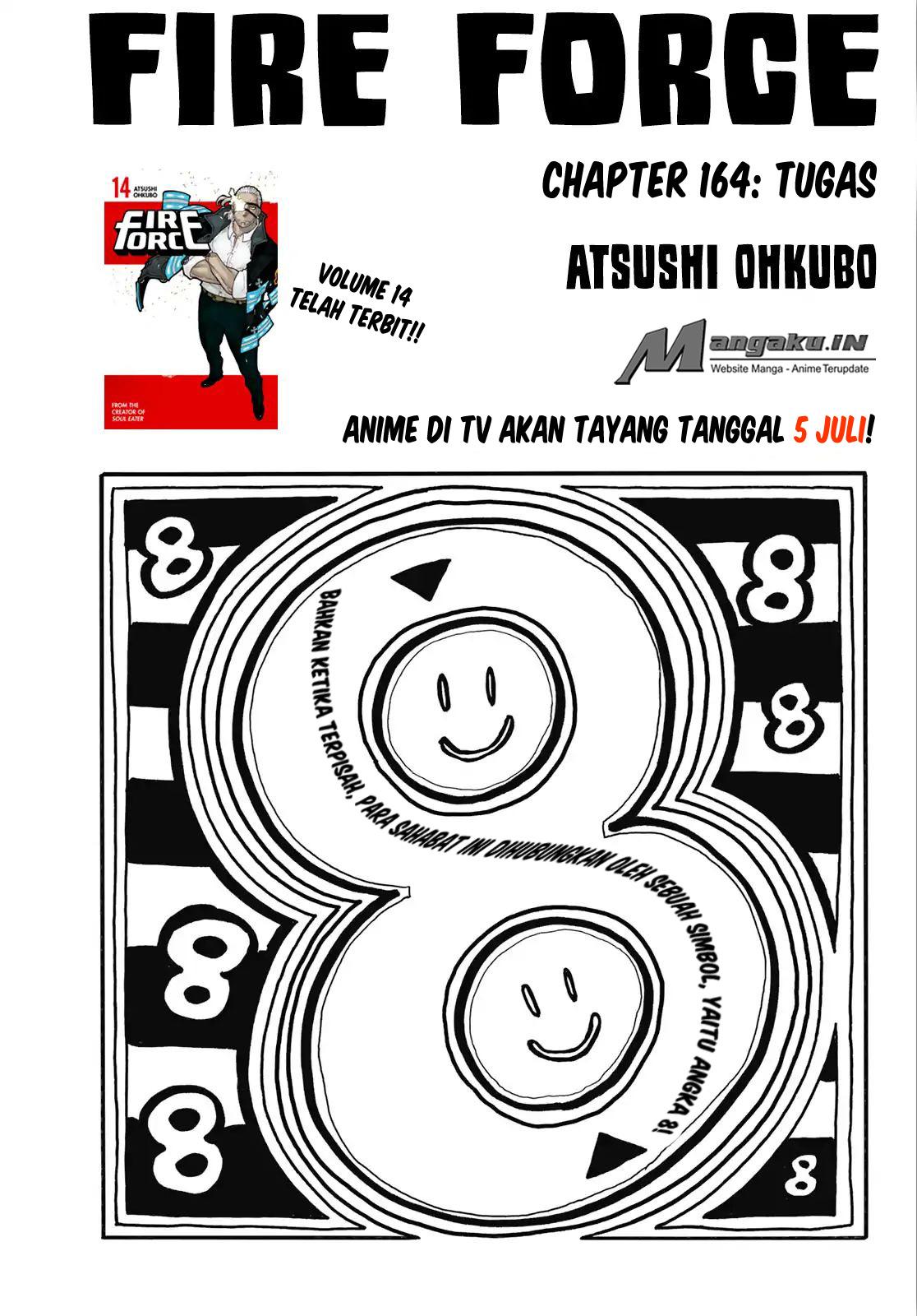 Fire Brigade of Flame Chapter 164 Bahasa Indonesia