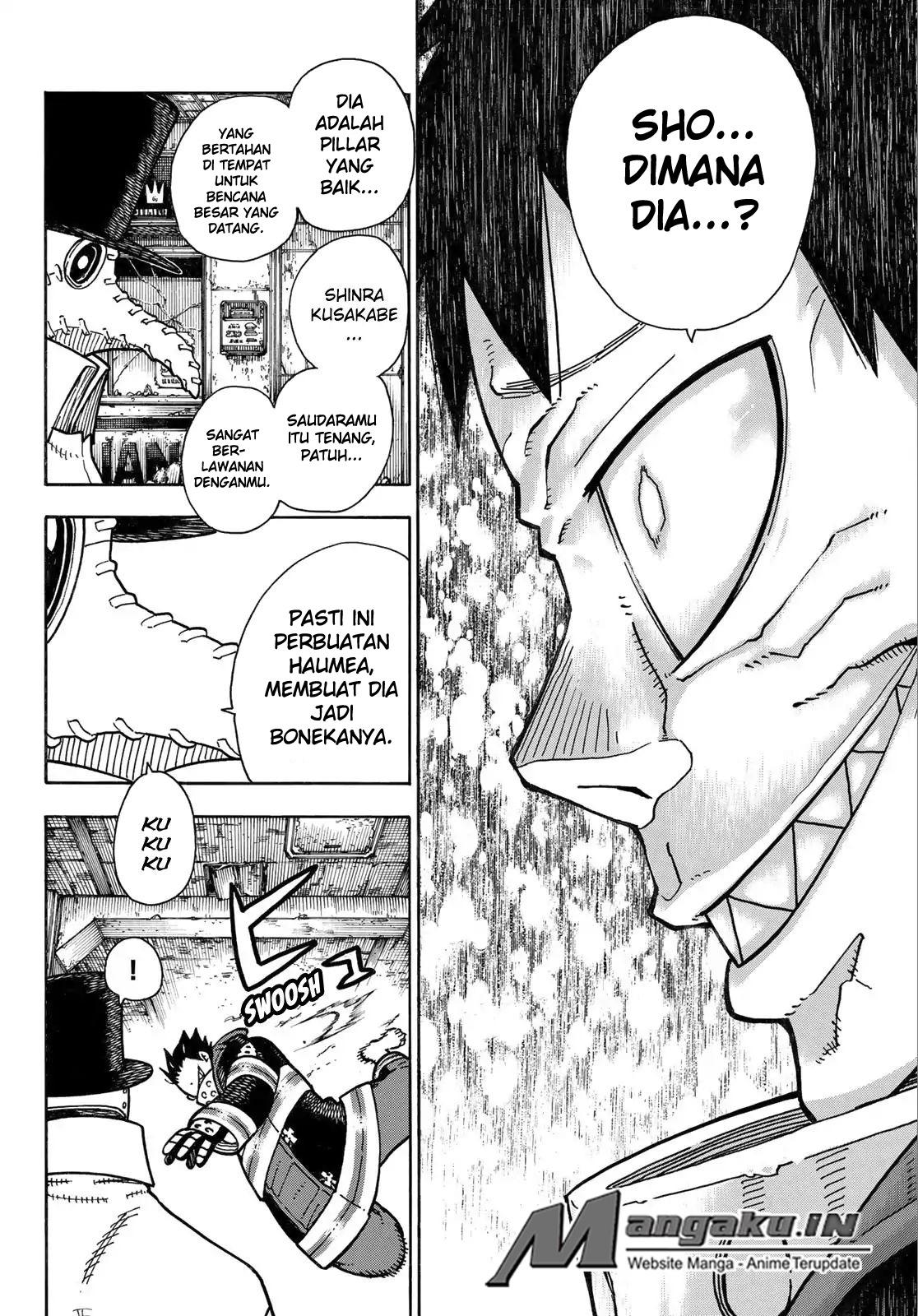 Fire Brigade of Flame Chapter 164 Bahasa Indonesia