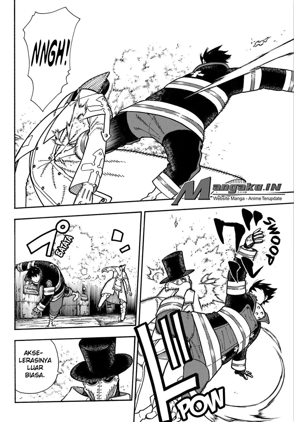Fire Brigade of Flame Chapter 164 Bahasa Indonesia
