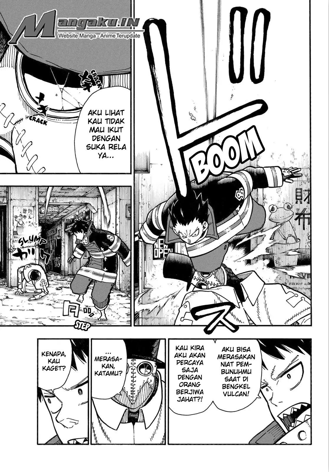 Fire Brigade of Flame Chapter 164 Bahasa Indonesia