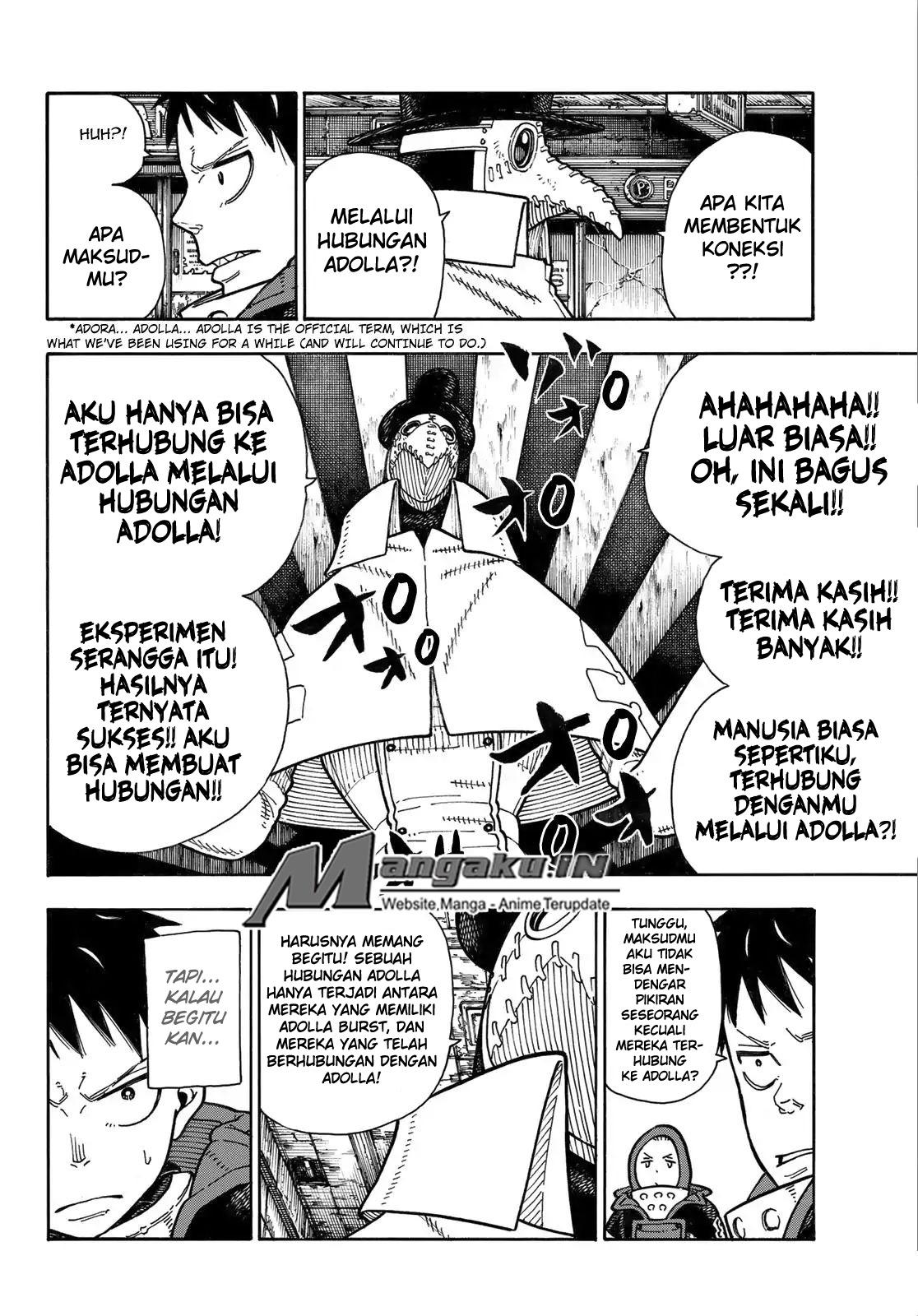 Fire Brigade of Flame Chapter 164 Bahasa Indonesia