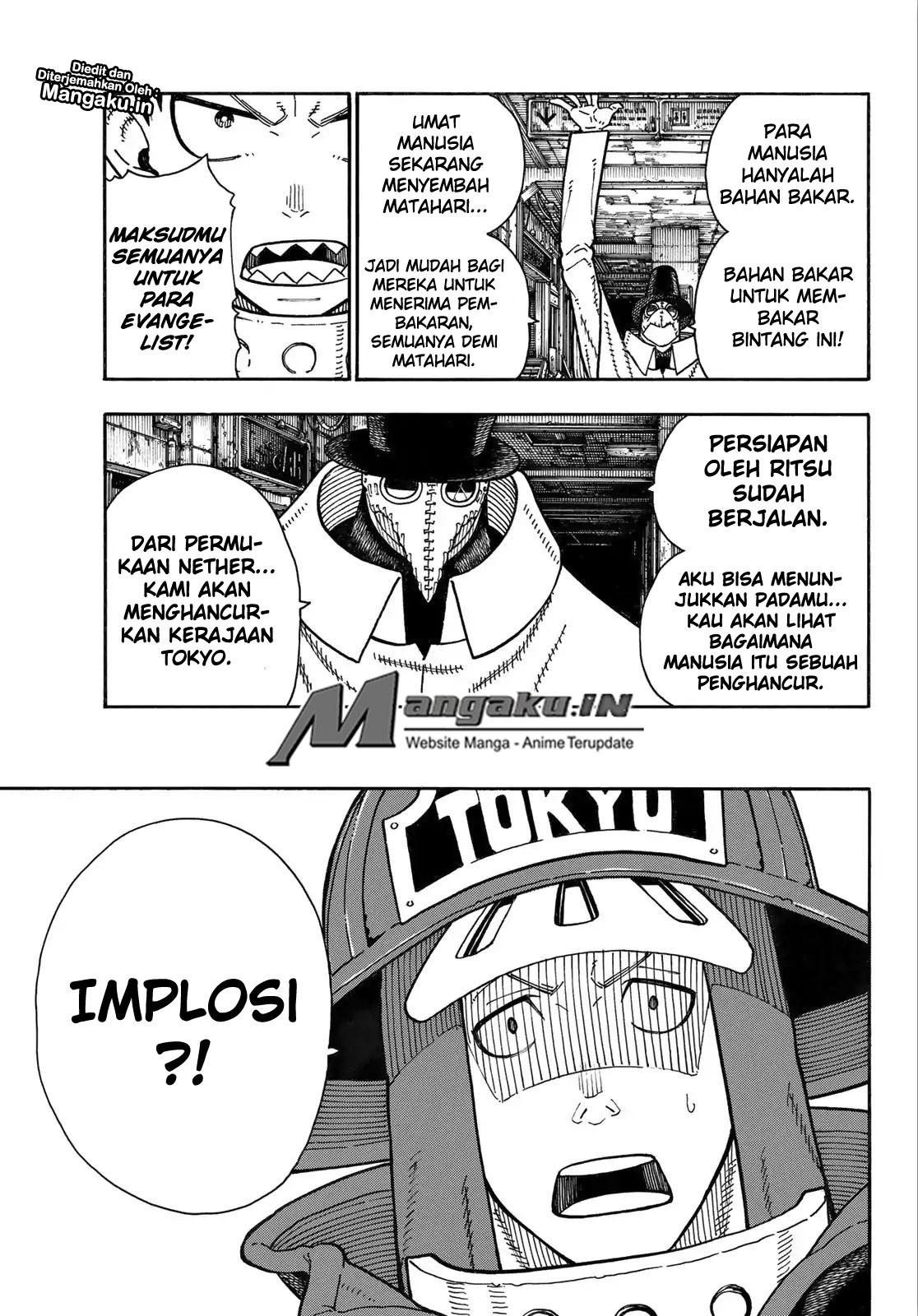 Fire Brigade of Flame Chapter 164 Bahasa Indonesia