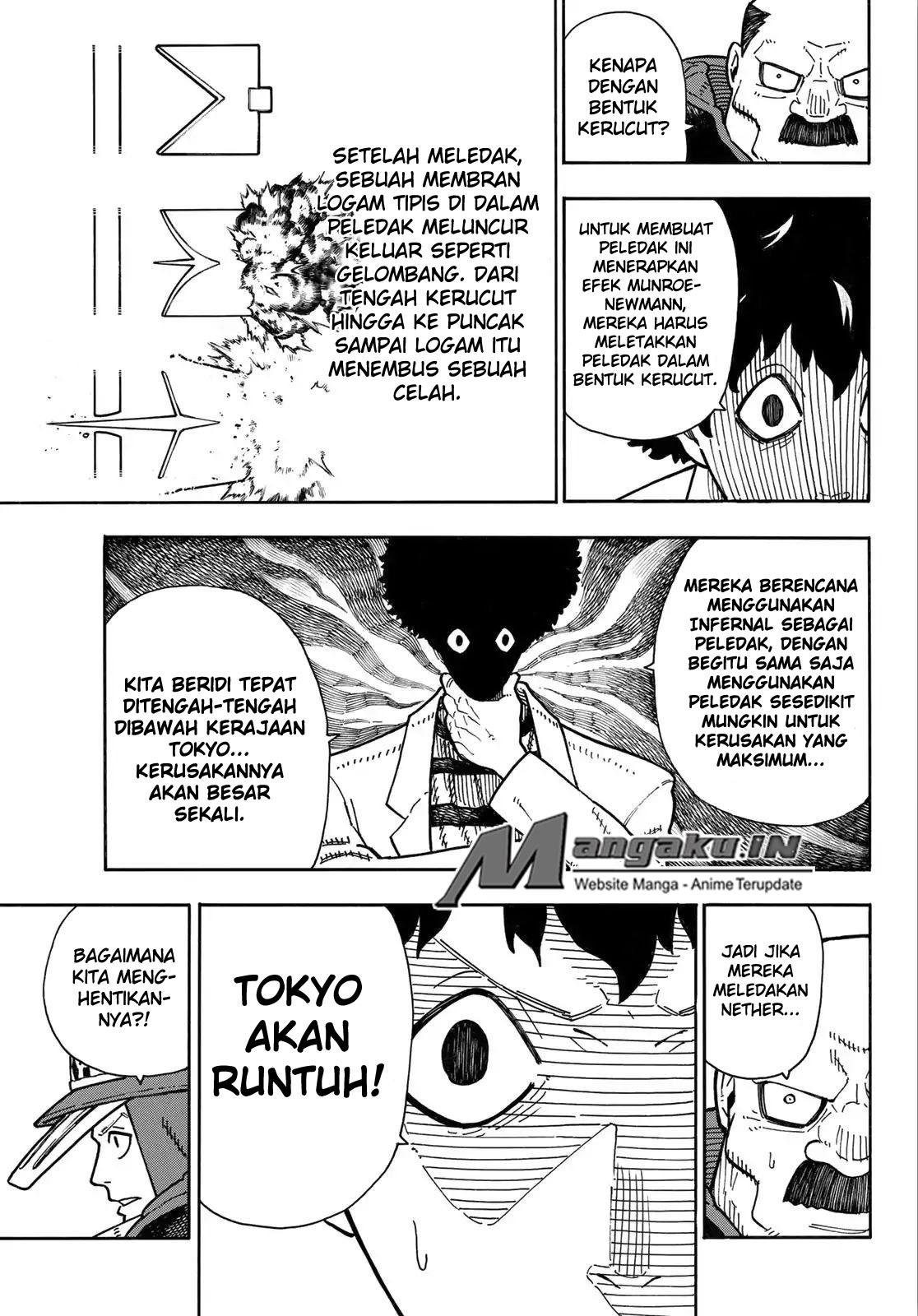Fire Brigade of Flame Chapter 164 Bahasa Indonesia