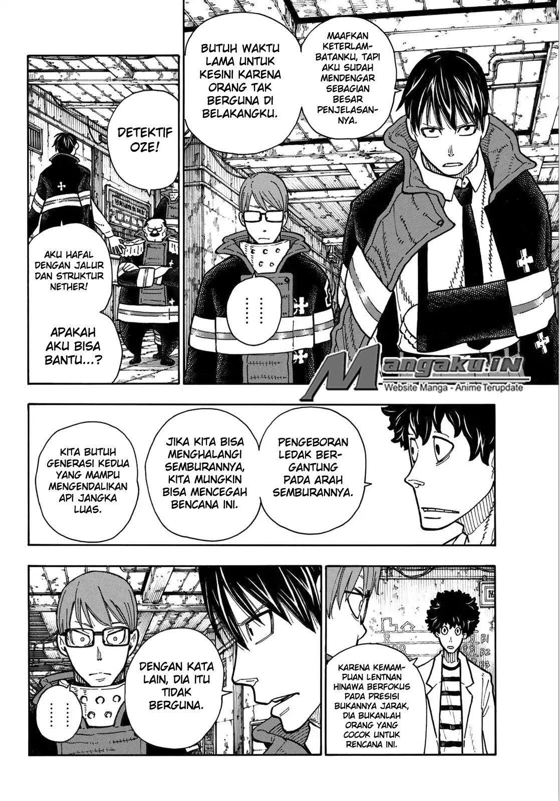 Fire Brigade of Flame Chapter 164 Bahasa Indonesia