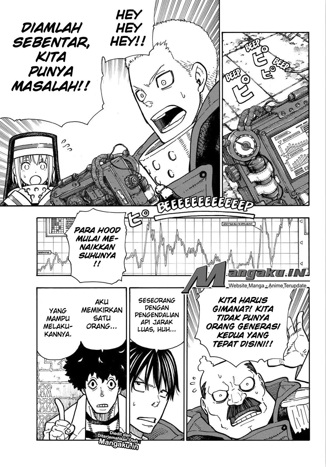 Fire Brigade of Flame Chapter 164 Bahasa Indonesia