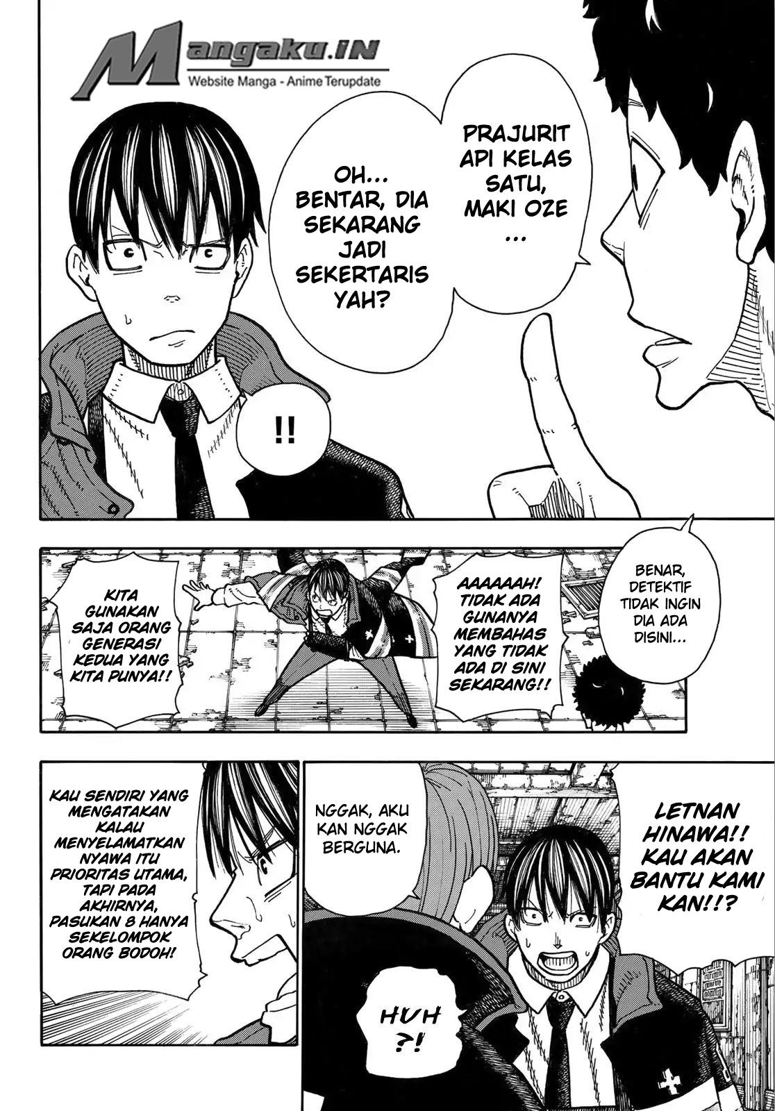 Fire Brigade of Flame Chapter 164 Bahasa Indonesia