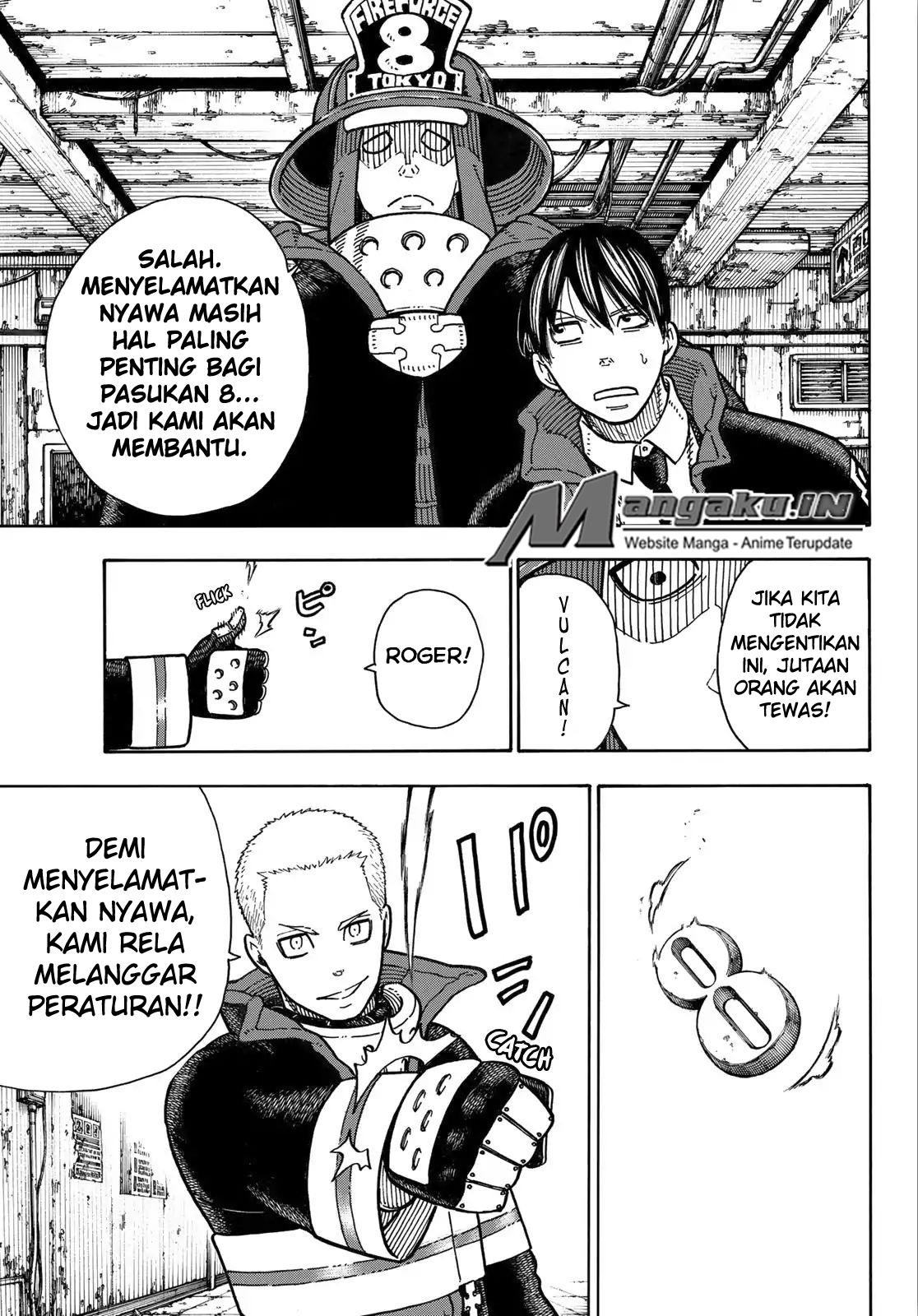 Fire Brigade of Flame Chapter 164 Bahasa Indonesia