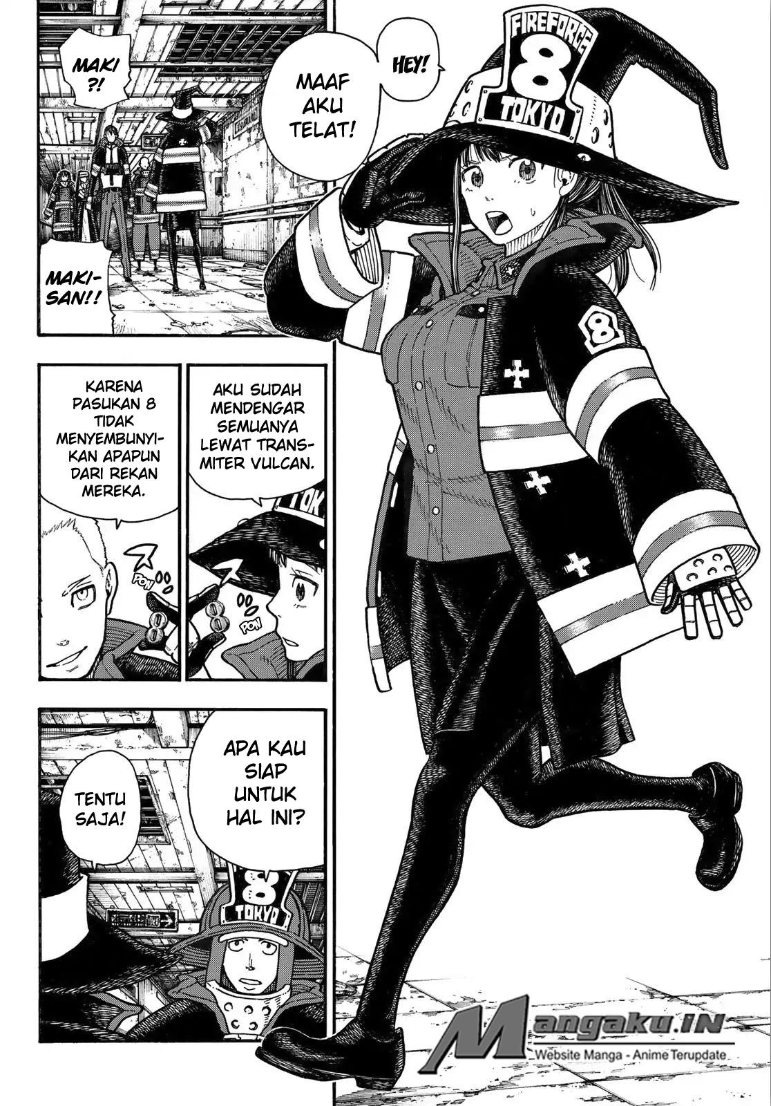 Fire Brigade of Flame Chapter 164 Bahasa Indonesia
