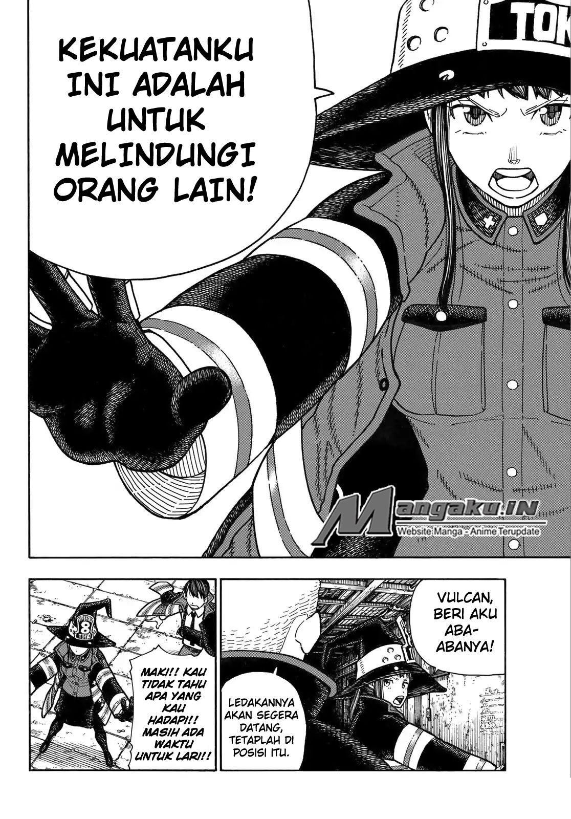 Fire Brigade of Flame Chapter 164 Bahasa Indonesia