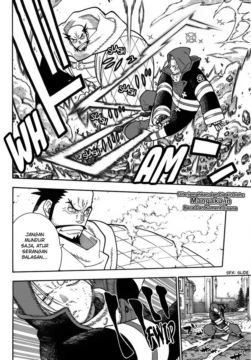 Fire Brigade of Flame Chapter 189 Bahasa Indonesia