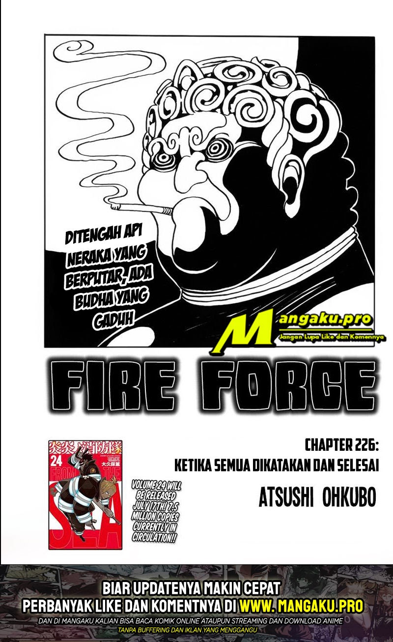 Fire Brigade of Flame Chapter 226 Bahasa Indonesia