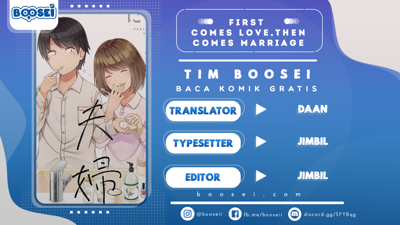 First Comes Love, Then Comes Marriage chapter 1