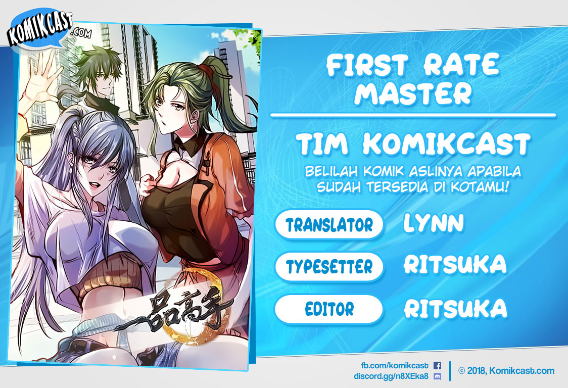 First Rate Master chapter 88