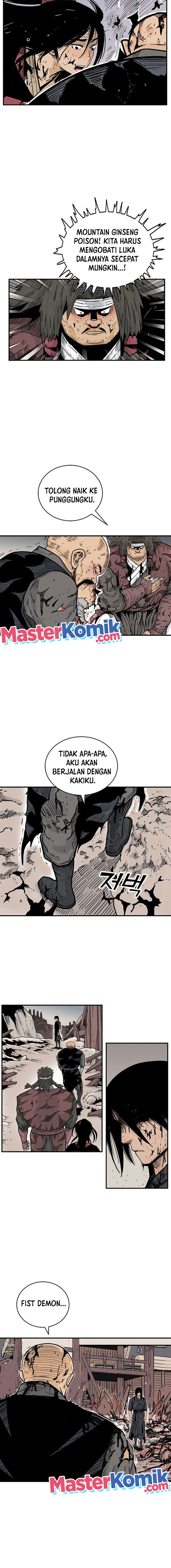 Fist Demon of Mount Hua Chapter 140 Bahasa Indonesia