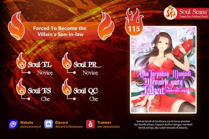 Forced To Become the Villain’s Son-in-law Chapter 115 Bahasa Indonesia