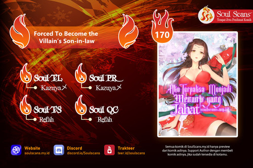 Forced To Become the Villain’s Son-in-law Chapter 170 Bahasa Indonesia