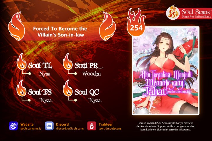 Forced To Become the Villain’s Son-in-law Chapter 254 Bahasa Indonesia