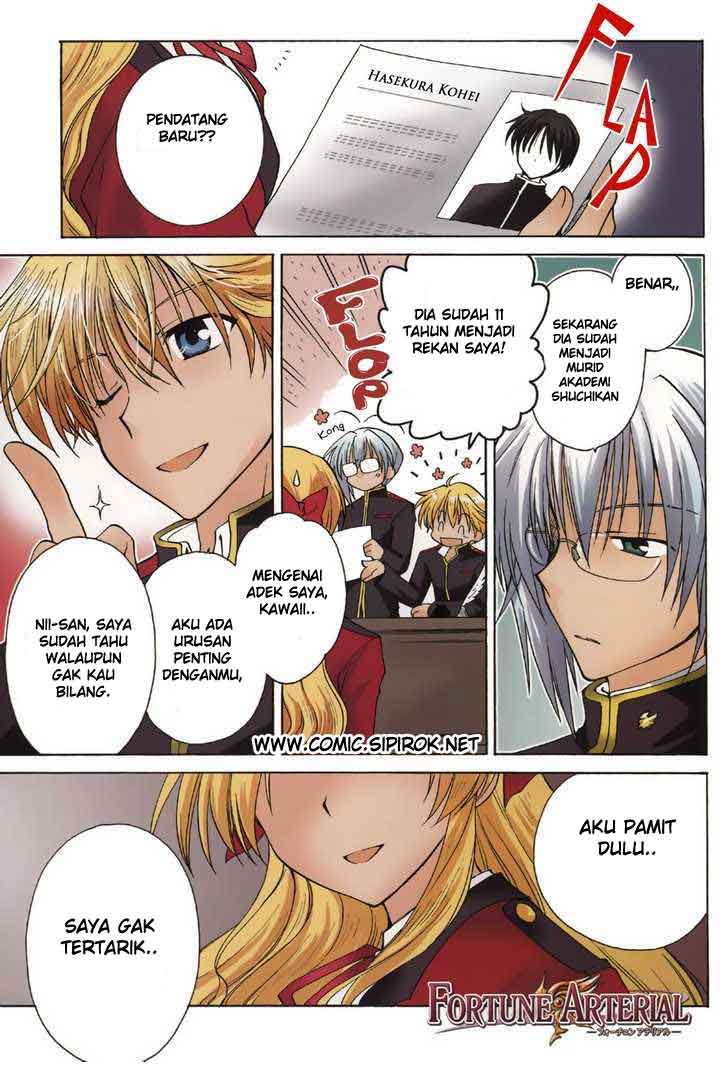Fortune Arterial Chapter 01 Bahasa Indonesia