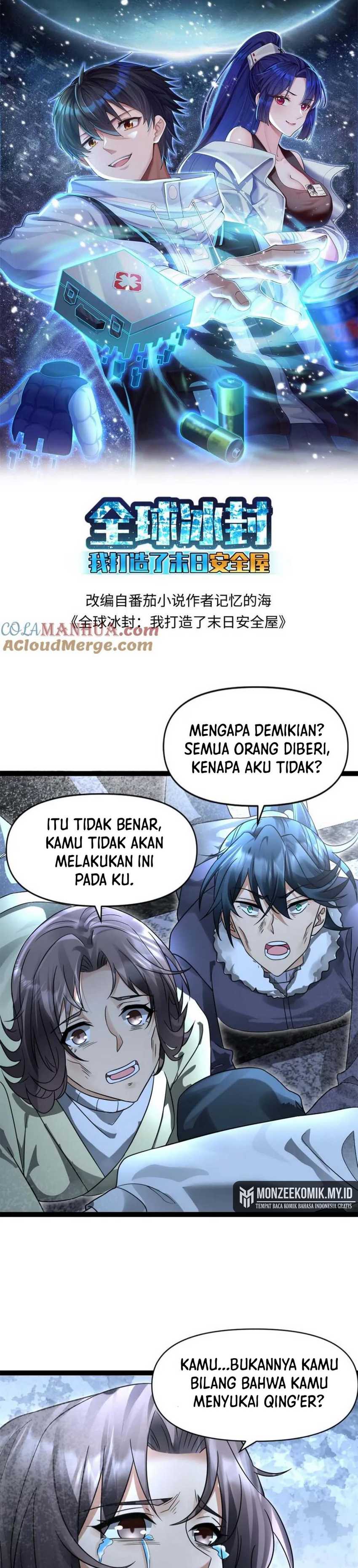 Freezing The World: I Built A Doomsday Safehouse Chapter 52 Bahasa Indonesia