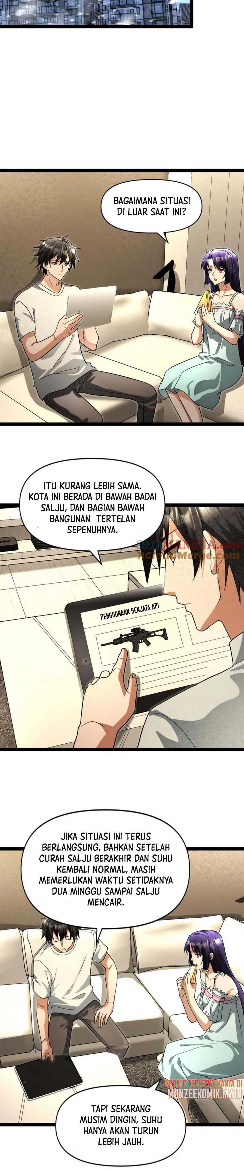 Freezing The World: I Built A Doomsday Safehouse Chapter 52 Bahasa Indonesia