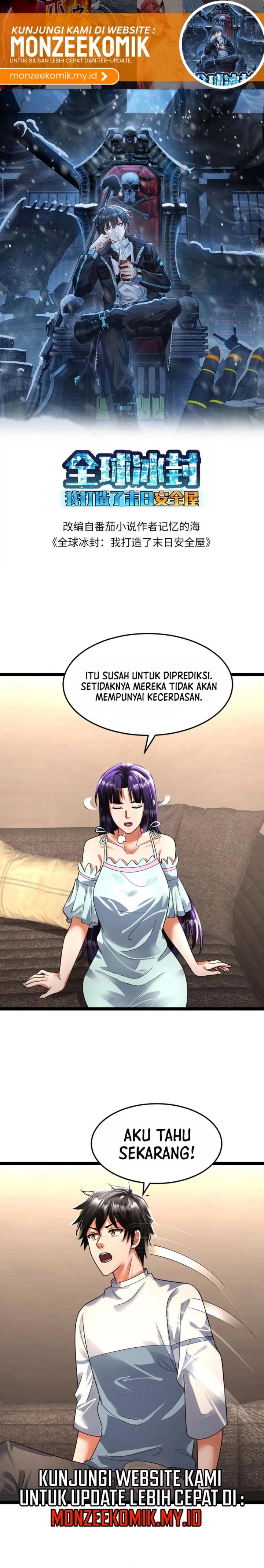 Freezing The World: I Built A Doomsday Safehouse Chapter 350 Bahasa Indonesia