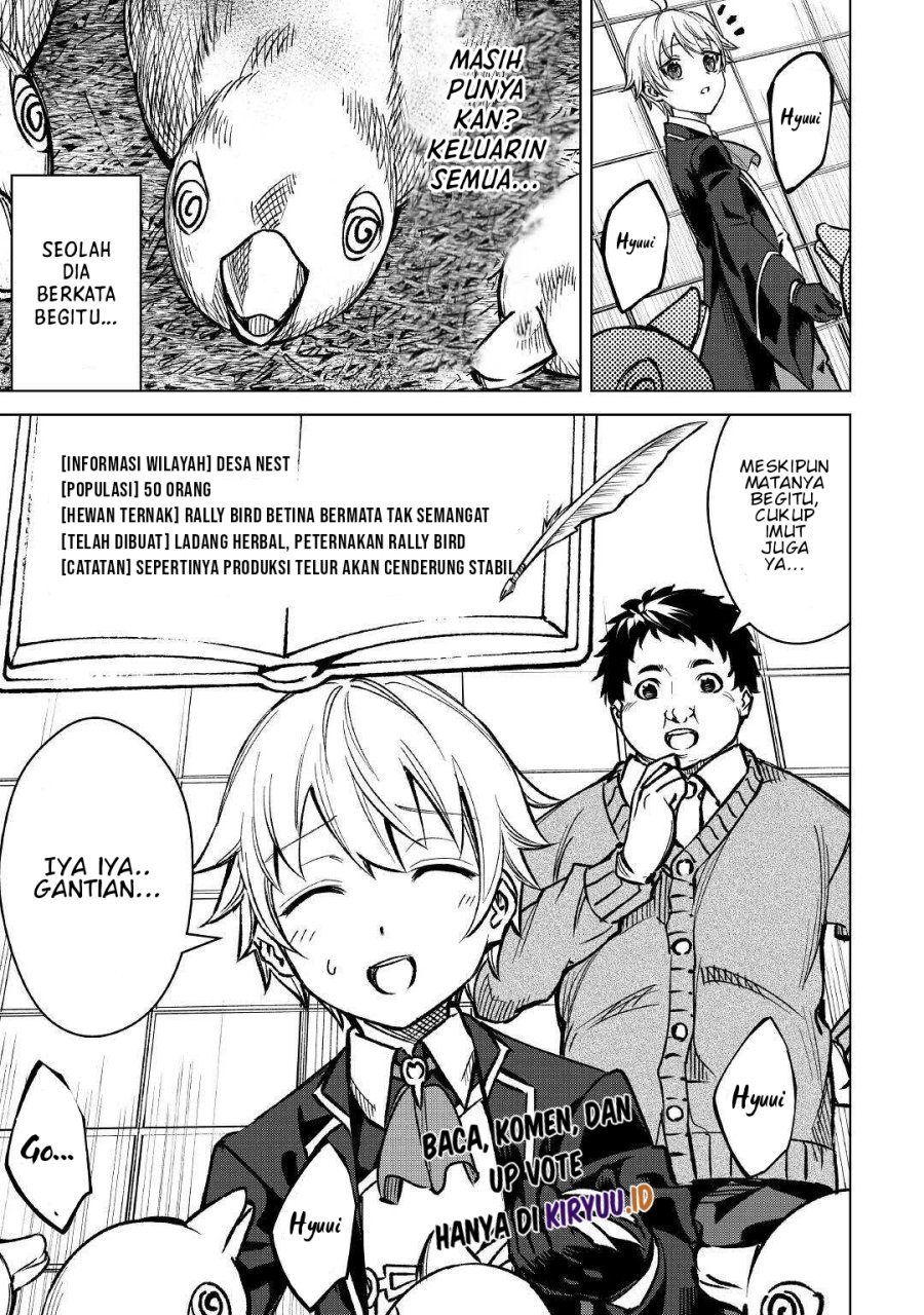 Fuguu Skill No Renkinjutsushi, Henkyou O Kaitaku Suru : Kizoku No Sannan Ni Tensei Shita No De, Oida Sarenai You Ni Ryouchi Keiei Shite Mita chapter 3