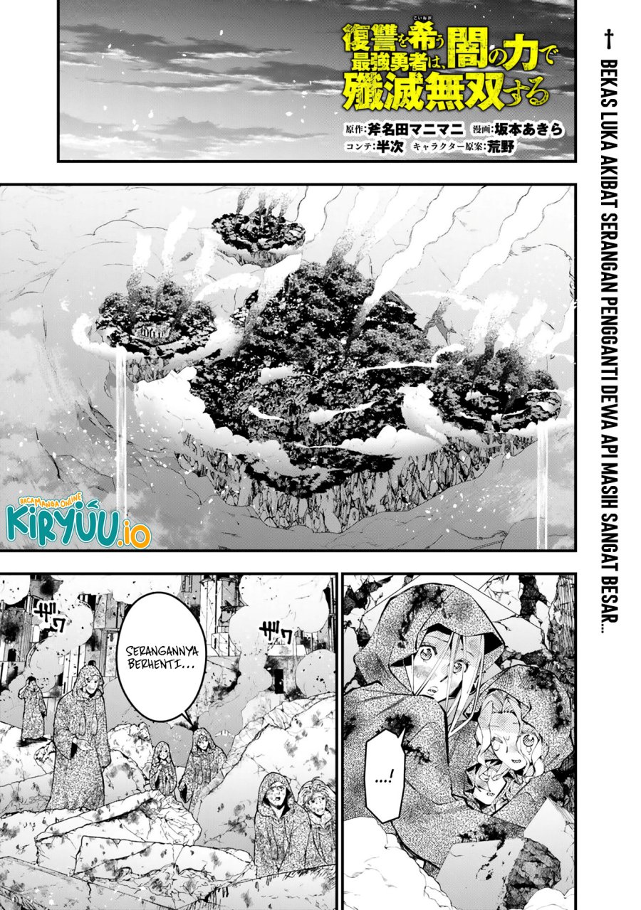 Fukushuu o Koinegau Saikyou Yuusha wa, Yami no Chikara de Senmetsu Musou Suru Chapter 119 Bahasa Indonesia