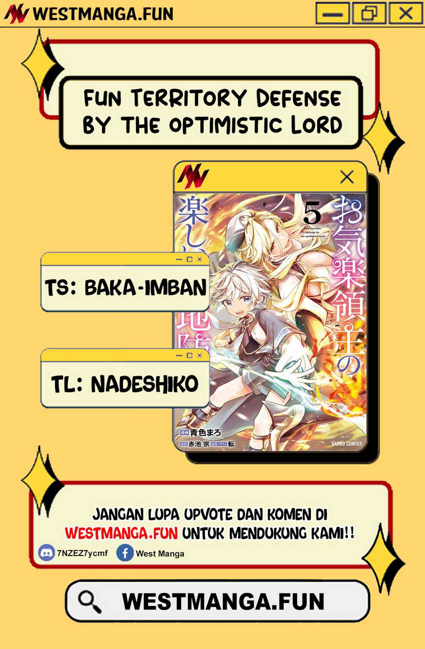 Fun Territory Defense Of The Easy-going Lord ~the Nameless Village Is Made Into The Strongest Fortified City By Production Magic~ Chapter 34.2 Bahasa Indonesia