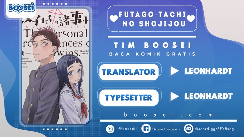 Futago-tachi no Sho Jijou Chapter 55 Bahasa Indonesia