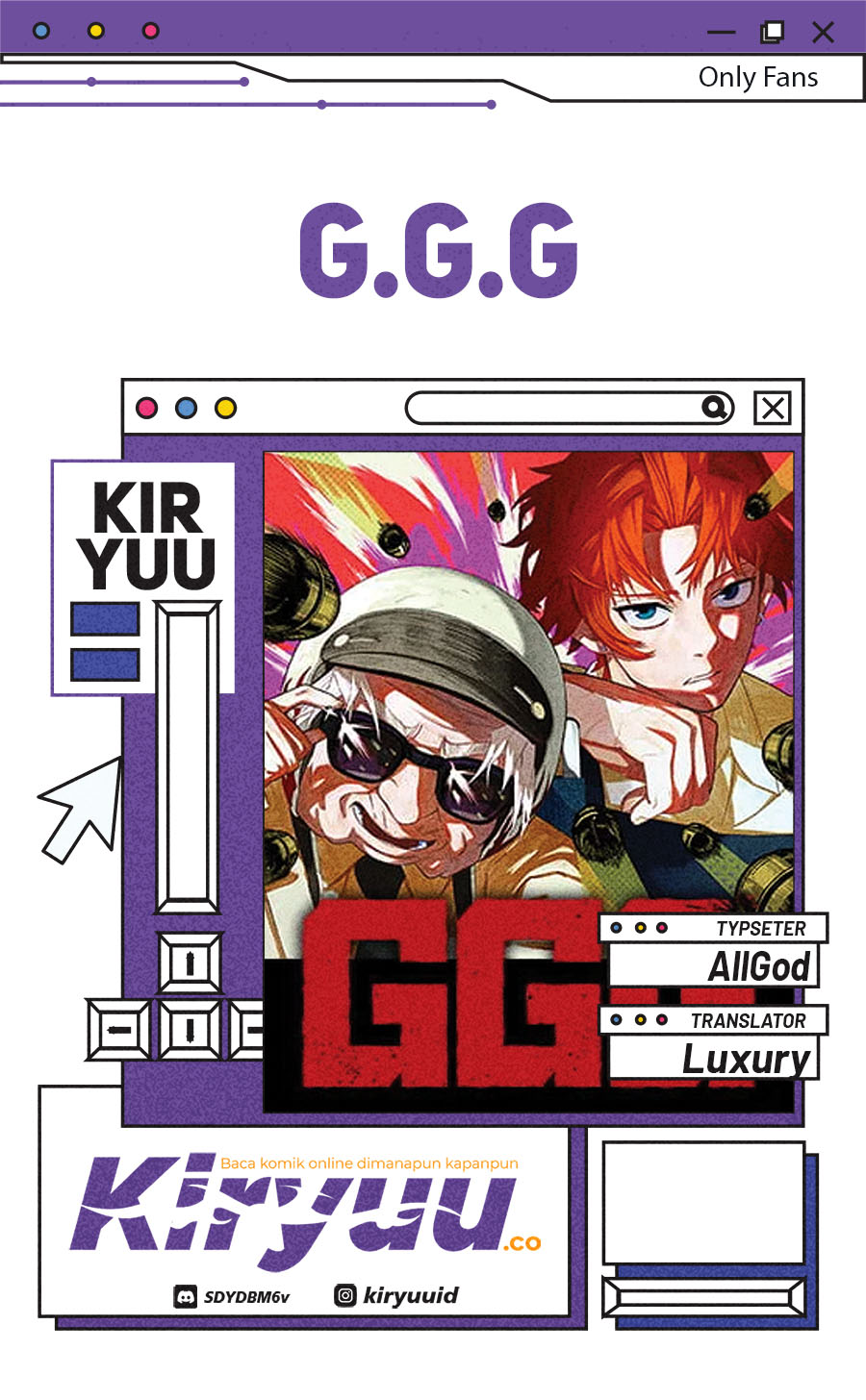 G.G.G. (KABUTO Junichi) Chapter 08 Bahasa Indonesia