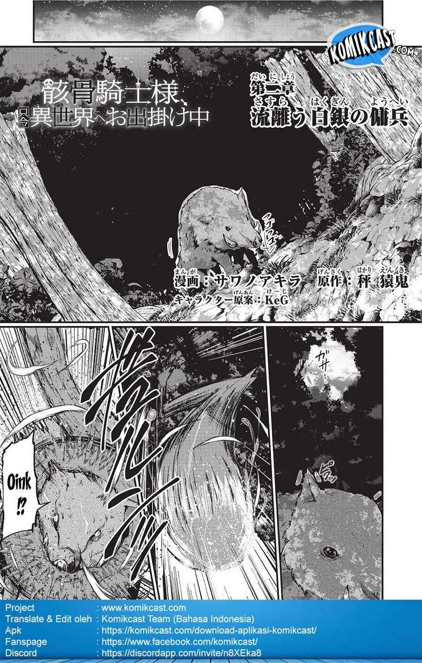 Gaikotsu Kishi-sama, Tadaima Isekai e Odekakechuu Chapter 02 Bahasa Indonesia